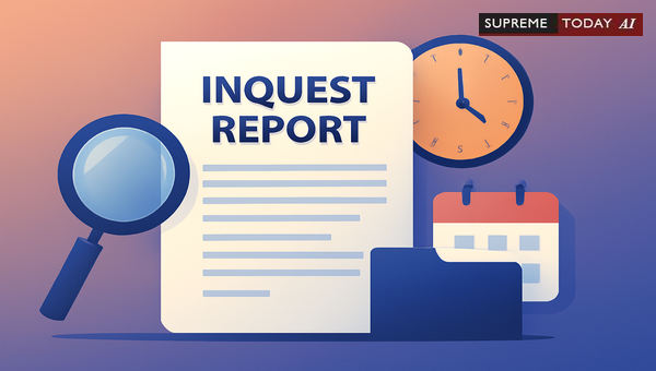 Inquest Report Delays in Indian Criminal Investigations: Implications for Prosecution Credibility