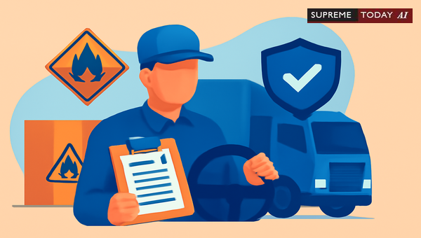 Insurer Liability for Untrained Hazardous Goods Drivers Under Workmen's Compensation Claims