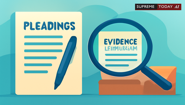Integrating Evidence into Pleadings: Avoiding Dismissals in Indian Civil Procedures