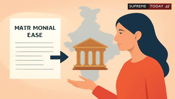 Legal Framework and Judicial Criteria for Inter-District Transfer of Matrimonial Cases