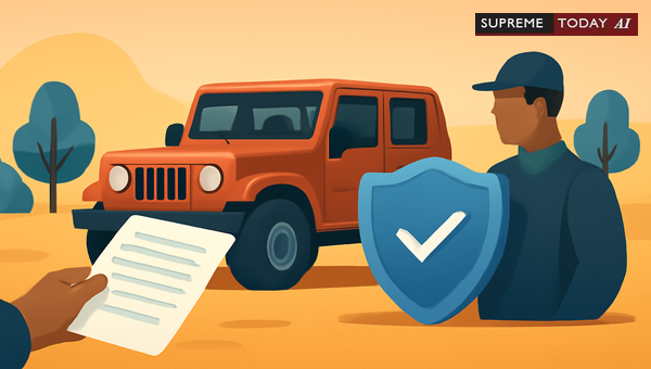 Securing Interim Custody of Vehicles Seized Under the Indian Forest Act: Legal Parameters