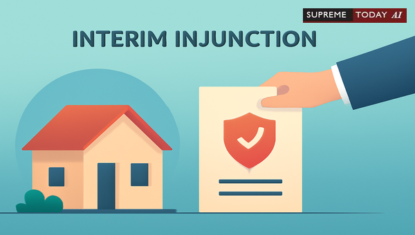 Criteria for Interim Injunctions on Immovable Property Transfers under CPC Order 39
