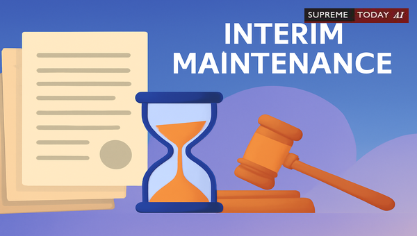 Interim Maintenance Orders Passed Without Considering Document Evidence: Legal Remedies
