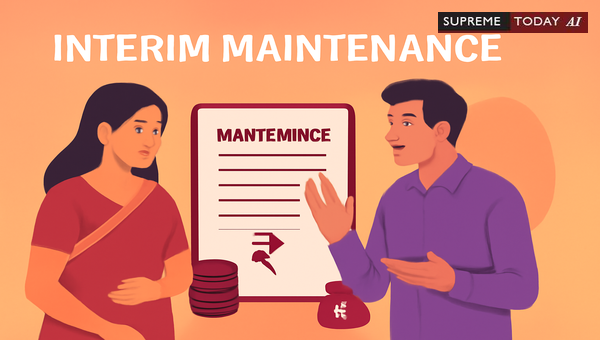 Interim Maintenance Principles and Judicial Precedents in Indian Family Litigation