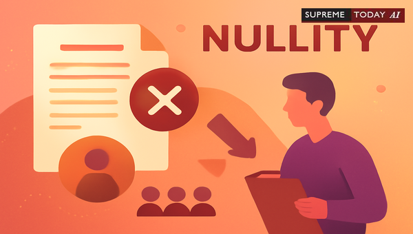 Are Interim Orders Passed Without Necessary Parties Considered a Legal Nullity?