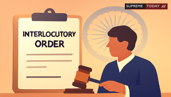 Interlocutory Orders in Litigation: Judicial Precedents of the Supreme Court and High Courts