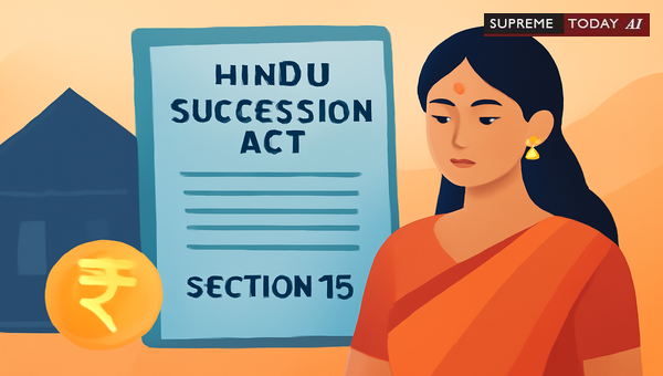 Intestate Succession for Unmarried Hindu Women: Applying Section 15 and 16 Rules