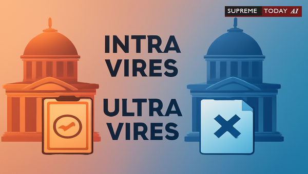 Legal Validity of Administrative Actions Under Intra Vires and Ultra Vires Doctrines