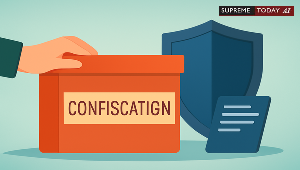 Supreme Court Precedents on Invalid Confiscation Orders When Goods Lack Custody