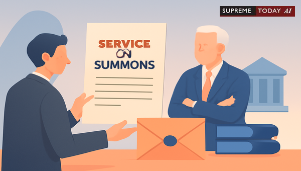 Invalidity of Summons Served on a Retired Partner: Key Judicial Precedents and Procedures