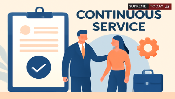 Invalidating Artificial Employment Breaks: Courts on Continuous Service Regularization