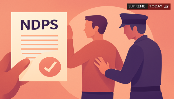 Invalidity of Joint Consent Memos for Section 50 NDPS Act Search Procedural Safeguards
