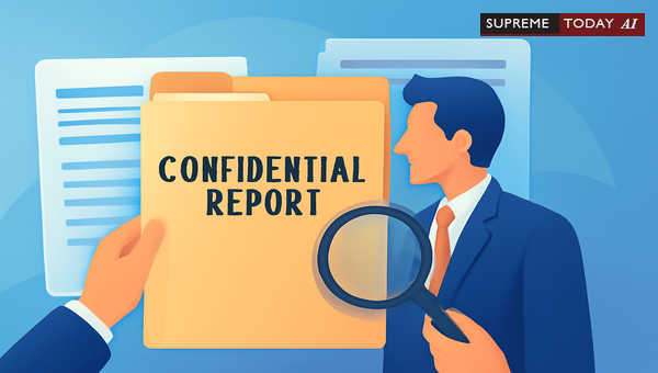 Can a Reviewing Authority Issue a Confidential Report Without the Reporting Officer?