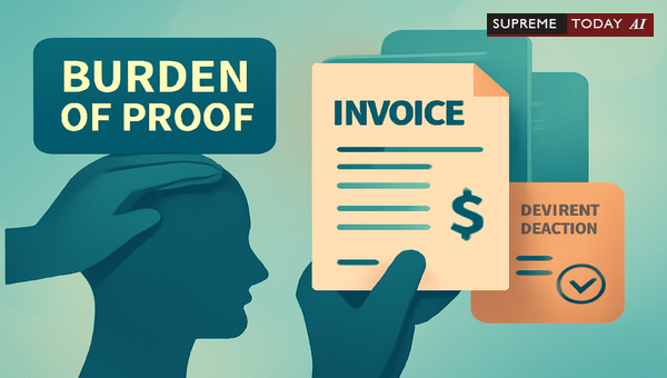 Why Invoices Alone Fail to Discharge the Burden of Proof in Court Payment Disputes