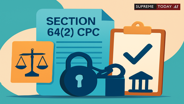 Invoking Section 64(2) CPC for Urgent Relief Against Property Attachment Without Notice