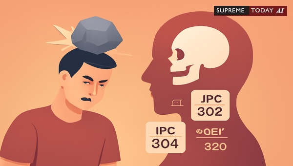 Criminal Liability for Head Injuries Caused by Stone Attacks under Indian Penal Code
