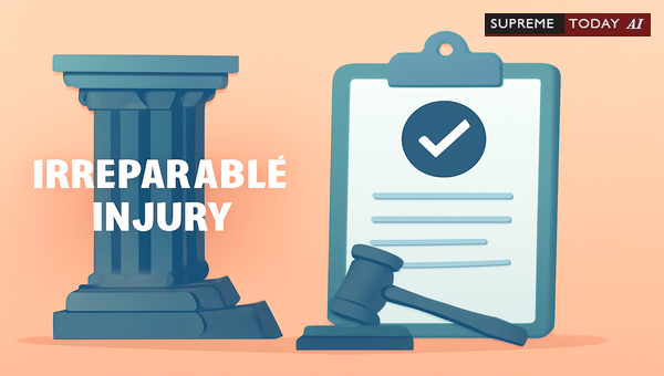 Irreparable Injury Under Order 39 Rule 1 CPC: Proof of Non-Compensable Harm for Injunctions