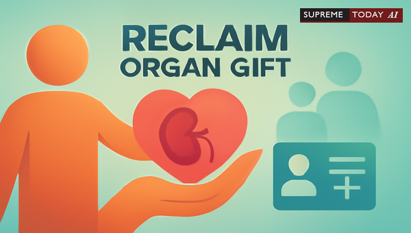 Irrevocability of Organ Donation After Financial Consideration Under Indian Law