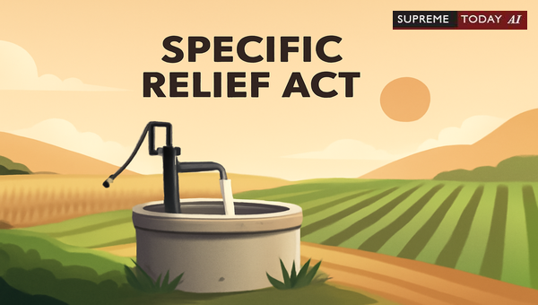 Categorization of Irrigation Wells as Agricultural Land in Specific Relief Act Litigations