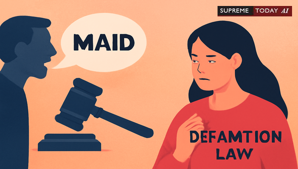 Is Calling Someone a Maid Defamation? Navigating Indian IPC Section 499 Reputation Laws
