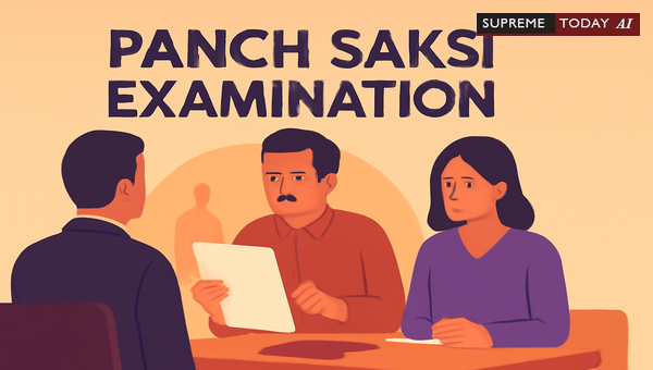 Is Examining the Complainant Before Panch Saksi Mandatory for Magistrate Cognizance?
