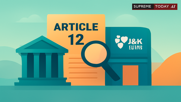 Judicial Precedents on Whether J&K Bank Qualifies as a State Under Article 12 of the Constitution
