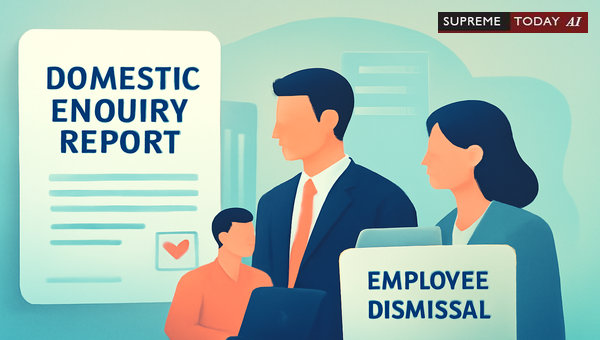 Is Management Required to Accept Domestic Enquiry Report?