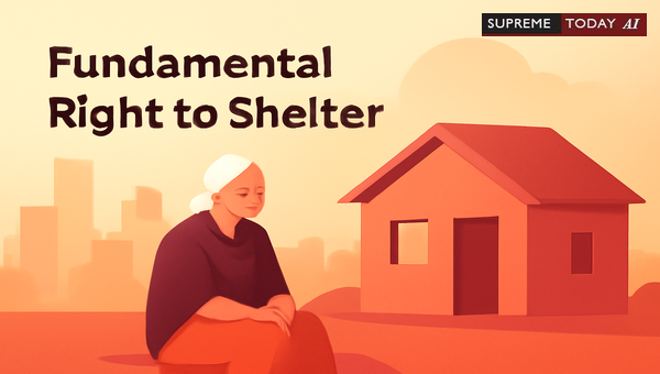 Is the Right to Peacefully Reside in One's Own Home a Fundamental Right Under Article 21?