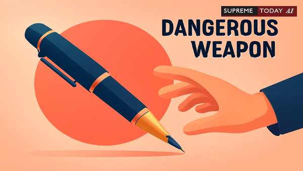 When is a Writing Pen a Dangerous Weapon Under Indian Criminal Law?