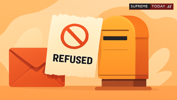 Does Refused or Unclaimed Registered Post Constitute Valid Service of Legal Notice?