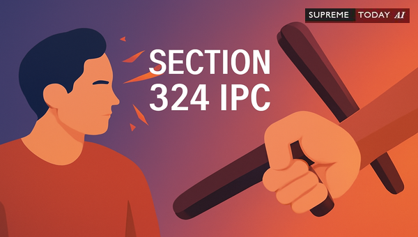 Is a Stick a Dangerous Weapon? Judicial Interpretation Under Section 324 IPC