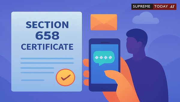 Who Can Issue the Section 65B(4) Certificate for Electronic Evidence in Indian Courts?