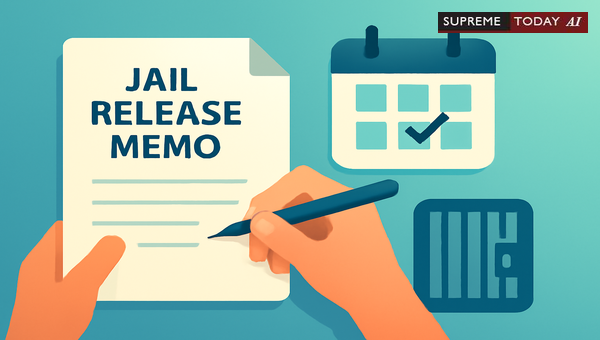 Jail Release Memos: Impact of Parole, Furlough, and Life Imprisonment Bail Rules on Custody