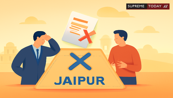 Jaipur Municipal Authorities Lack Legal Power for Unilateral Post-Sale Plot Cancellation