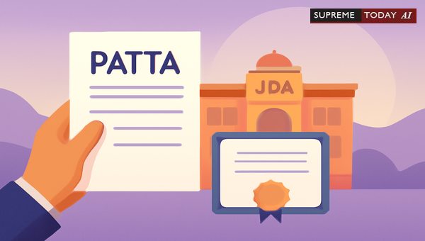 Can Jaipur Development Authority Re-Ratify a Patta Approved in 2010?