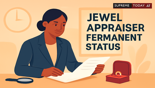 Regularizing Jewel Appraisers in Cooperative Banks: Indian Courts and Permanent Status
