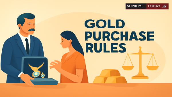 Legal Responsibilities for Jewellers Purchasing Second-Hand Gold from Customers in India