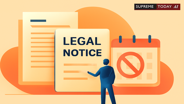 Joinder of Parties and Limitation: Do Legal Notices Extend Deadlines for Civil Suits?