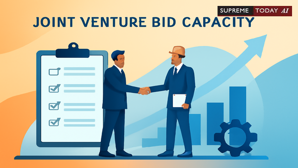 Proportional Bid Capacity in Joint Ventures: Judicial Precedents and Tender Compliance