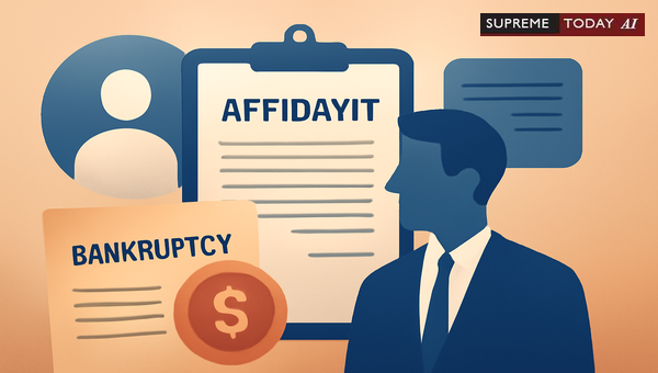 Judgment Debtor Authority to Challenge Company Affairs in Bankruptcy Affidavits