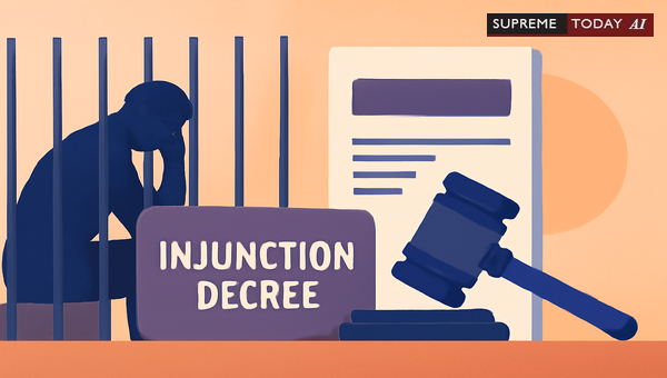 Can a Judgment Debtor Remain in Civil Prison After an Injunction Decree is Reversed on Appeal?