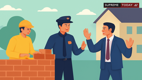 Judicial Authority to Order Police Assistance for Boundary Wall Disputes and Construction