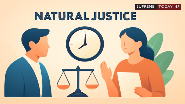 Judicial Benchmarks for Reasonable Response Time in Natural Justice Compliance Proceedings