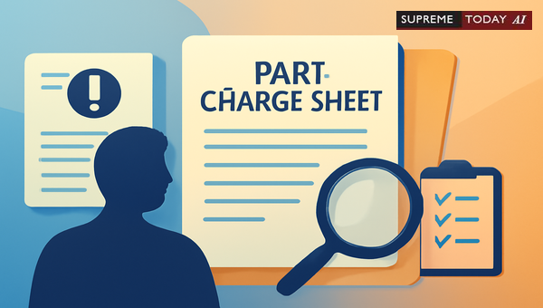 Judicial Cognizance on Partial Charge Sheets: Legal Principles and Precedents