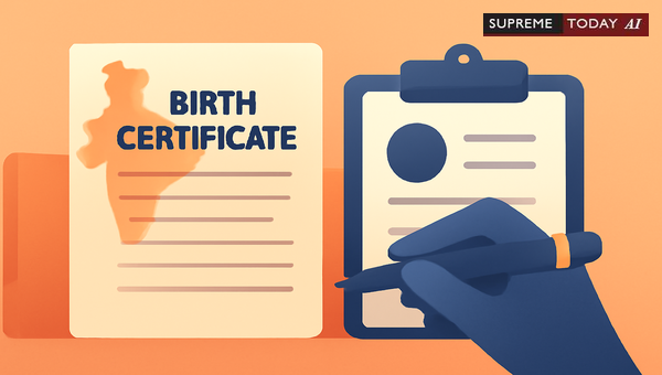 Judicial Flexibility on Birth Certificate Registration Timelines and Penalties in India