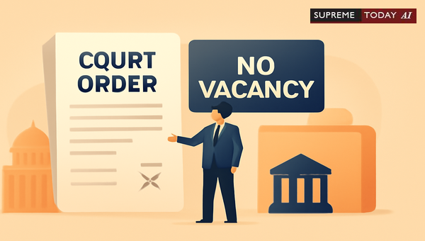 Judicial Limits on Directing Public Service Appointments Without Sanctioned Vacancies