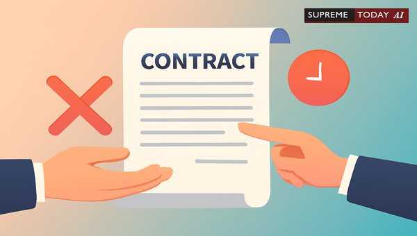 When Courts Grant Stays on Contract Termination: Judicial Precedents and Limitations