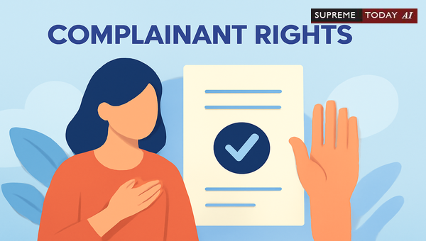 Judicial Precedents Favoring Complainants with Evidence-Backed Claims in Litigation