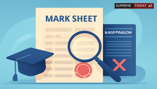 Judicial Recognition of Mark Sheets as Proof of Qualification when Degrees are Withheld