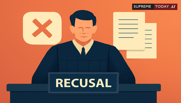 Effect of Judicial Recusal on Previous Interlocutory Orders in Litigation Proceedings